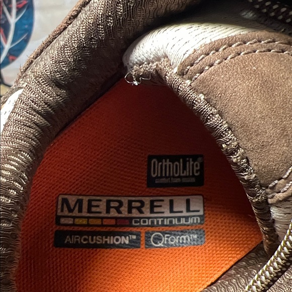 Merrell Women's Brown and Cream Athletic Shoes - Picture 5 of 9